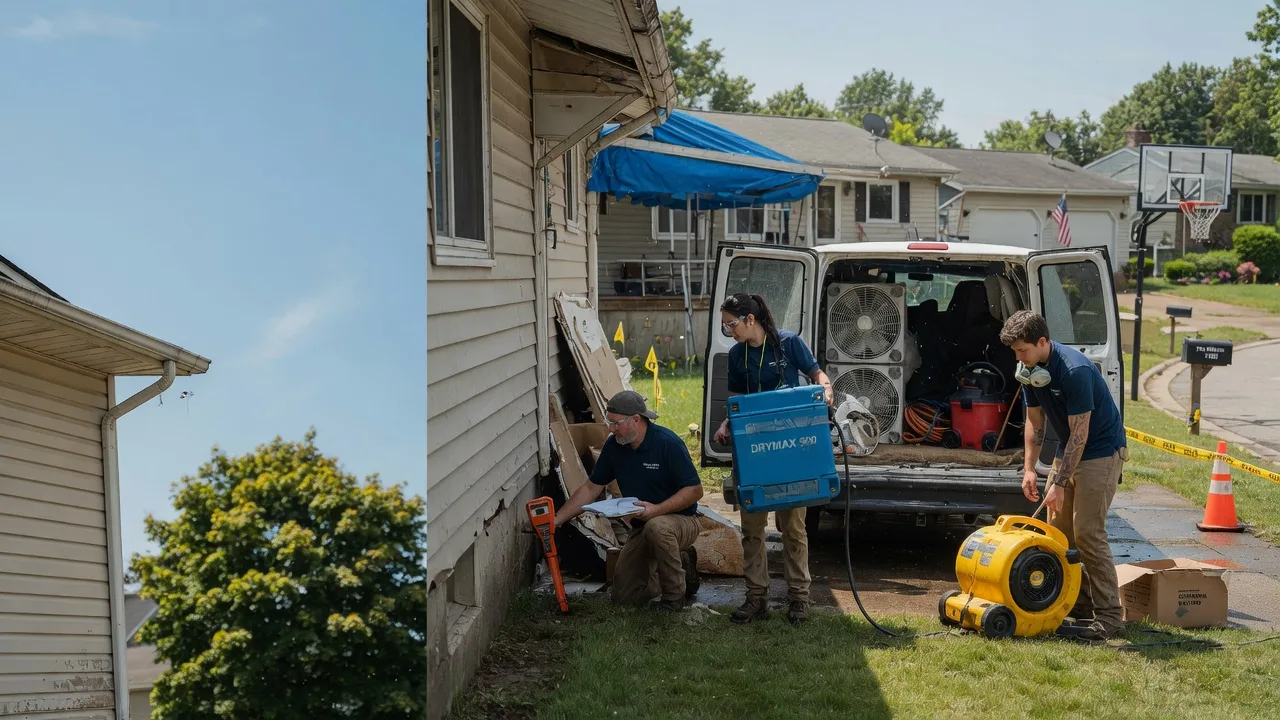 Ceiling Leak Cleanup in Blaine, ME near me